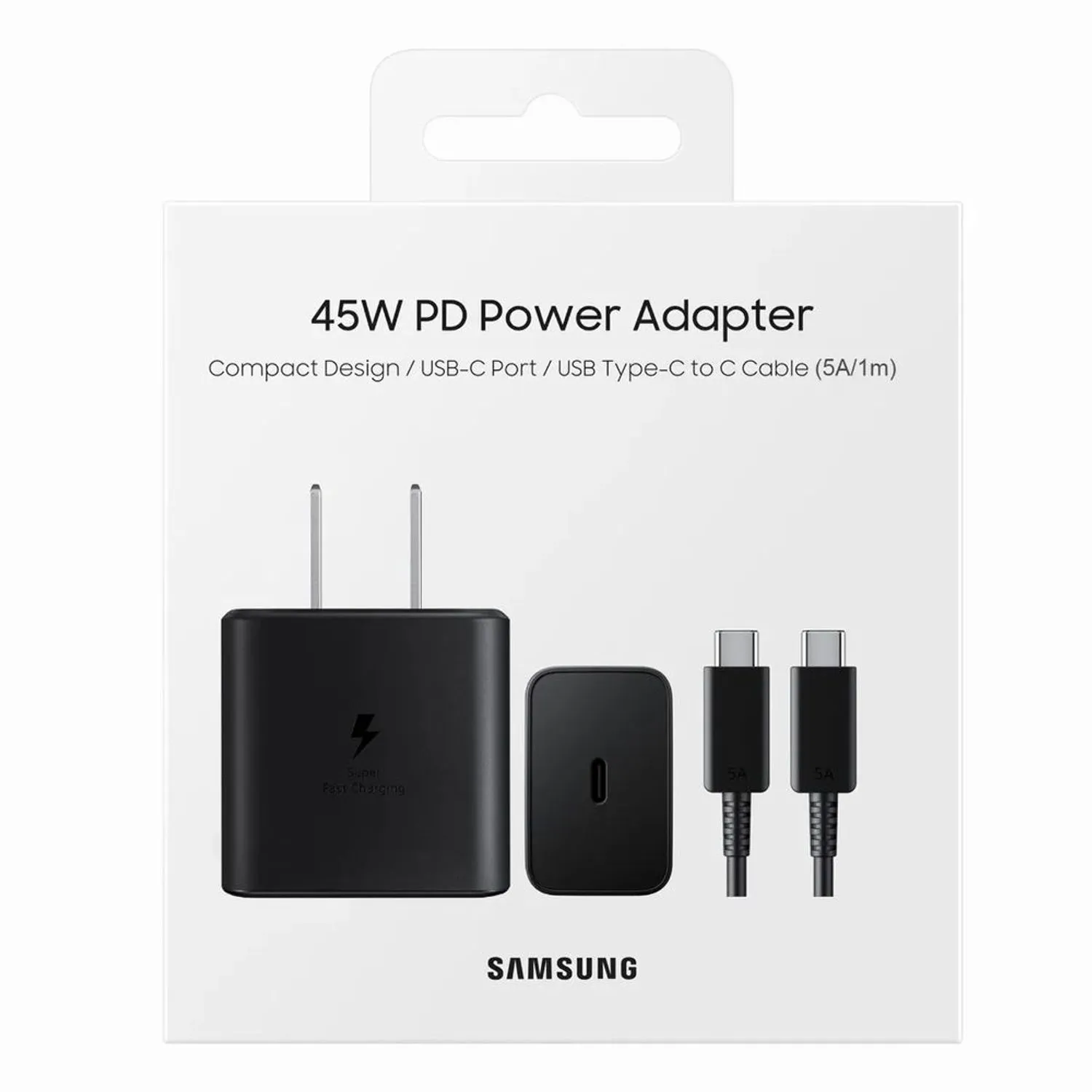 Cargador Samsung Super Carga Rápida Completo 45W